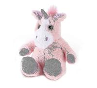 (Sparkly Pink Unicorn) Warmies Heatable Microwavable Soft Toys Wheat Filled