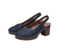 Sparkly Sandals Wedding Heel Sandals Hollow Out Cutout Toe Back Strap High Heels Adjustable Buckle Closure Comfortable Summer Dress Shoes for Casual & Court Shoes Womens Wedge (Dark Blue, 6)