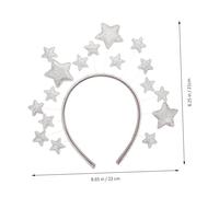 Sparkly Star Hairband Glitter Festival Accessories Lightweight Comfortable for Women Birthday Bridal Shower Holiday Events