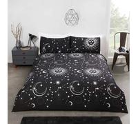 Rapport Home Celestial Single Duvet Cover Set | Black Galaxy Bedding | Polycotton Blend | Kids & Teens Bedroom Decor