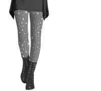 Sparkly Trousers For Women Uk Grey Silver Leggings For Women Uk Plus Size Sweatpants Patterned Glitter Joggers Slim Fit Sequin Stripe Bottoms Elasticated Waist Sparkly Tights Tailored Christmas Party