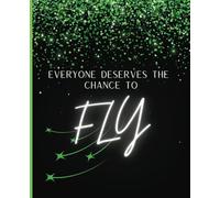 Sparkly WICKED Composition Notebook: Aesthetic Cute Wicked Movie Notebook for Women, Teens, Kids | College Ruled | Everyone Deserves a Chance to Fly | ... Gravity Wicked Journal | Sparkly Green Wicked
