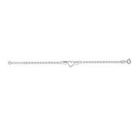 SPARKLYGIFTS Sterling Silver Heart Bracelet for Women, Hallmarked 925 Valentines gifts for her Bracelet for Her Gifts for Her Birthday Christmas Real Silver with Certificate (Triple Heart 16cm)