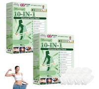 Sparklyra Moringa NAD+ 10-in-1 Advanced Nano Microneedle Patch, 2026 Professional Microneedle Patches, Sparklyra Moringa Micro Needle Patch, Microneedlepatch, for Women & Men, All Skin Types (2PCS)