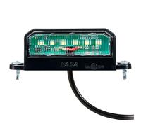 SPARKMOTO LED License Plate Light 12V 24V Universal, Cold White Bright for Trailer Caravan Truck, Emark Approval, IP67 Waterproof Registration Plate