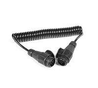 SPARKMOTO Trailer Connection Cable 13pin Plug To 13pin Plug,Towbar Extension Lead for Caravan, 12V Trailer extension Cable 3.1M Working Length(net 3.5M),8core cable and pins,Conforms to ISO 11446