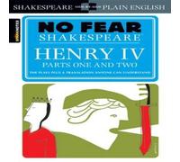 SparkNotes Henry IV Parts One & Two Paperback Book in White SparkNotes White