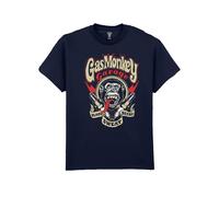 Sparkplugs Men's T-Shirt Gas Monkey Garage Navy 4XL
