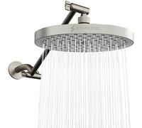 SparkPod 8" Round Rain Shower Head with 11" Shower Arm