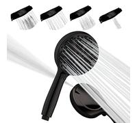 SparkPod Shower Head High Pressure and 10 Spray Settings - Luxury 5" Handheld High Power Shower Heads with High Pressure Jets - Showerhead and 10 Functions - Oil-Rubbed Bronze (No Filter)