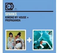 SPARKS - 2 FOR 1: KIMONO MY HOUSE/PROPAGANDA 2 CD 27 TRACKS ROCK / POP NEW