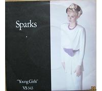 SPARKS - 7" Single- Young Girls/Just Because You Love Me,EX+