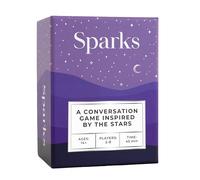 Sparks - A Conversation Game Inspired by The Stars | 2-8 Players, Conversation Cards for Couples, Friends, Family - Card Games for Couples and Adults