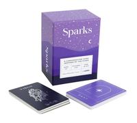 Sparks - A Conversation Game Inspired by The Stars | 2-8 Players, Conversation Cards for Couples, Friends, Family - Card Games for Couples and Adults