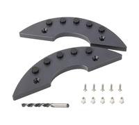 Sparks for Skateboard, Spark Plate Foot Pressure Slider, Tail Plate Attachment, Skateboard Friction Spark Tool in Black for Cool Sparking Effect