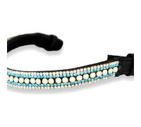 Sparks N Blings TheOne U Shape Aquamarine Pearls Browband