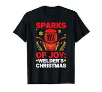 Sparks of Joy: Welder's Christmas Welder Welding Christmas Value Graphic T-Shirt