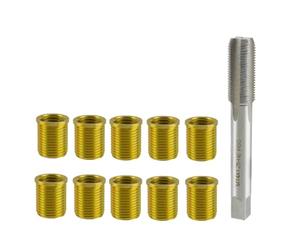 Sparks Plugs Thread with M14x1.25 Inner Inserts Steel Tap Sparks Plugs 15mm Cylinder Head Rethrea Automotive Repair Kits