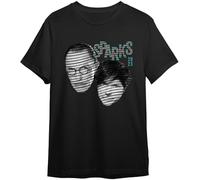 Sparks Tour Shirt Sparks Band Tee The Girl is Crying in Her Latte Album Tee Black XXL