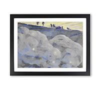 Sparks Vol.1 By Mikalojus Konstantinas Classic Painting Framed Print | A4 Black Framed Wall Art | Ready to Hang | Classic Historical Picture | Living Room Bedroom Lounge Office