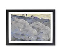 Sparks Vol.1 by Mikalojus Konstantinas Framed Print | A2 Black Framed Wall Art | Ready to Hang | Modern Nature Picture | Living Room Bedroom Lounge Office