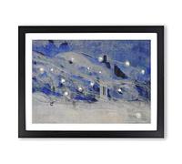 Sparks Vol.3 By Mikalojus Konstantinas Classic Painting Framed Wall Art Print, Ready to Hang Picture for Living Room Bedroom Home Office Décor, Black A3 (46 x 34 cm)