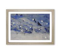 Sparks Vol.3 by Mikalojus Konstantinas Framed Print | A2 Oak Framed Wall Art | Ready to Hang | Modern Nature Picture | Living Room Bedroom Lounge Office