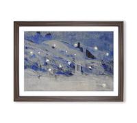 Sparks Vol.3 by Mikalojus Konstantinas Framed Print | A2 Walnut Framed Wall Art | Ready to Hang | Modern Nature Picture | Living Room Bedroom Lounge Office