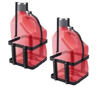 SPARKWHIZ Fuel Jug Container Holder Mount, Gas Can 5 Gallon Holder Rack, Mouting Bracket Compatible with VP Racing Can 5 Gallon (Holder only), 2 Pack
