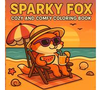 Sparky Fox Cozy and Comfy:: A Fun and Relaxing Coloring Book for All Ages, Featuring Cute and Cozy Summer Scenes