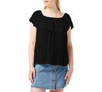 SPARKZ COPENHAGEN Harriet Off Shoulder TOP Black