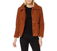 SPARKZ COPENHAGEN Women's Amina Jacket Faux Fur Coat, Chestnut, M