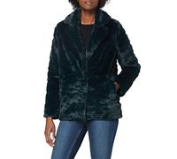 SPARKZ COPENHAGEN Women's Anella Jacket Faux Fur Coat, Evergreen, M