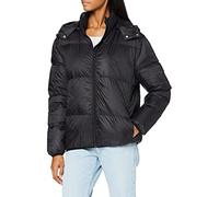 SPARKZ COPENHAGEN Women's AVA Puff Short Hood Jacket, Black (Black 099), 8 (Manufacturer Size:S)