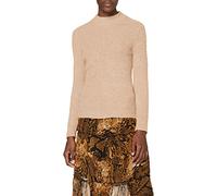 SPARKZ COPENHAGEN Women's Cora Turtleneck Pullover Sweater, Champagne, L