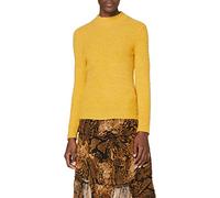 SPARKZ COPENHAGEN Women's Cora Turtleneck Pullover Sweater, Sunflower, M