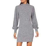 SPARKZ COPENHAGEN Women's Kendra Long Knit Pullover Sweater, Grey Melange, M