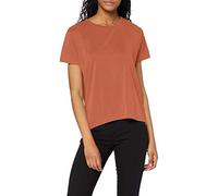 SPARKZ COPENHAGEN Women's Petti TEE Loose Fit Classic Short Sleeve T - Shirt, Brown (Chestnut 267), 14 (Manufacturer Size:XL)
