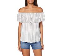 SPARKZ COPENHAGEN Women's Tika Top Blouse, Off White, L