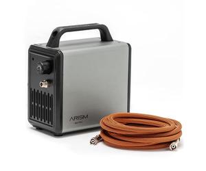 SPARMAX ARISM Mini Compressor, Cosmic Grey, 17.5 x 9 x 17.2 cm
