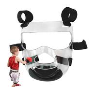 Sparring Headgear - Clear Martial Arts Face Shield | Boxing Face Guard for Practitioners Students Beginners Boys Girls Teens Instructors Tournament Competition Gym, Lightweight Protective Gear for Tra