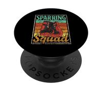 Sparring Squad Coaching Partner Boxing Boxer Sparring PopSockets Adhesive PopGrip