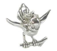 Sparrow Bird sterling silver charm .925 x 1 Sparrows Birds charms