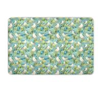 Sparrow Birds Plants Extra Large Resuable Bed Underpads Water Resistant Diaper Changing Pad Breathable Bed Liners for Baby Boys Girls 52" L x 34" W