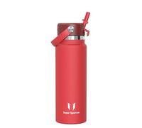 Sparrow Insulated Water Bottle - 1000ml - Wide Mouth Metal Bottles - SwivelSip Flask with Straw Lid - BPA-Free, Leakproof, Ergonomic - Ideal for Work, Gym, Travel, Sports