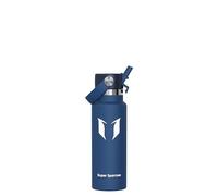 Sparrow Insulated Water Bottle Kids 350ml - FlipFlow Metal Water Bottles with Straw Lid - BPA Free - Leakproof Stainless Steel Flask for Sport, School, Outdoor, Travel