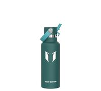 Sparrow Insulated Water Bottle Kids 500ml - FlipFlow Metal Water Bottles with Straw Lid - BPA Free - Leakproof Stainless Steel Flask for Sport, School, Outdoor, Travel