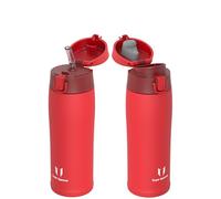 Super Sparrow Water Bottle Stainless Steel 18/8 - Travel Mug - 500ml - Insulated Metal Water Bottle - BPA Free - Leakproof Drinks Bottle