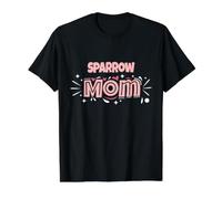 Sparrow Mom - Funny Sparrow Value Graphic T-Shirt, Men, Black, S