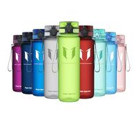 Super Sparrow Sports Water Bottle - 1000ml - Non-Toxic BPA Free & Eco-Friendly Tritan Co-Polyester Plastic - For Running, Gym, Yoga, Outdoors and Camping